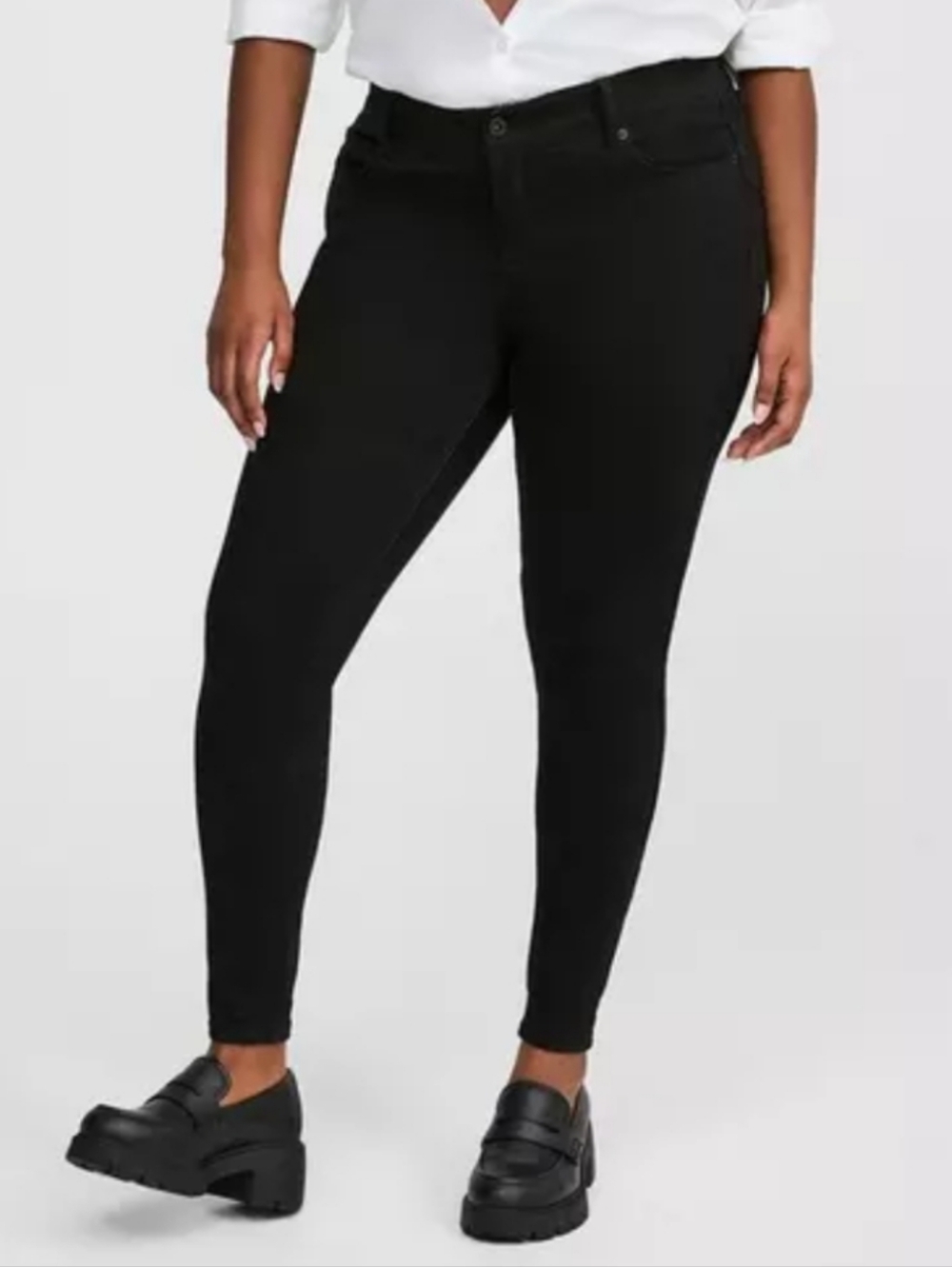 Torrid High Rise Bombshell Skinny Black Jeans